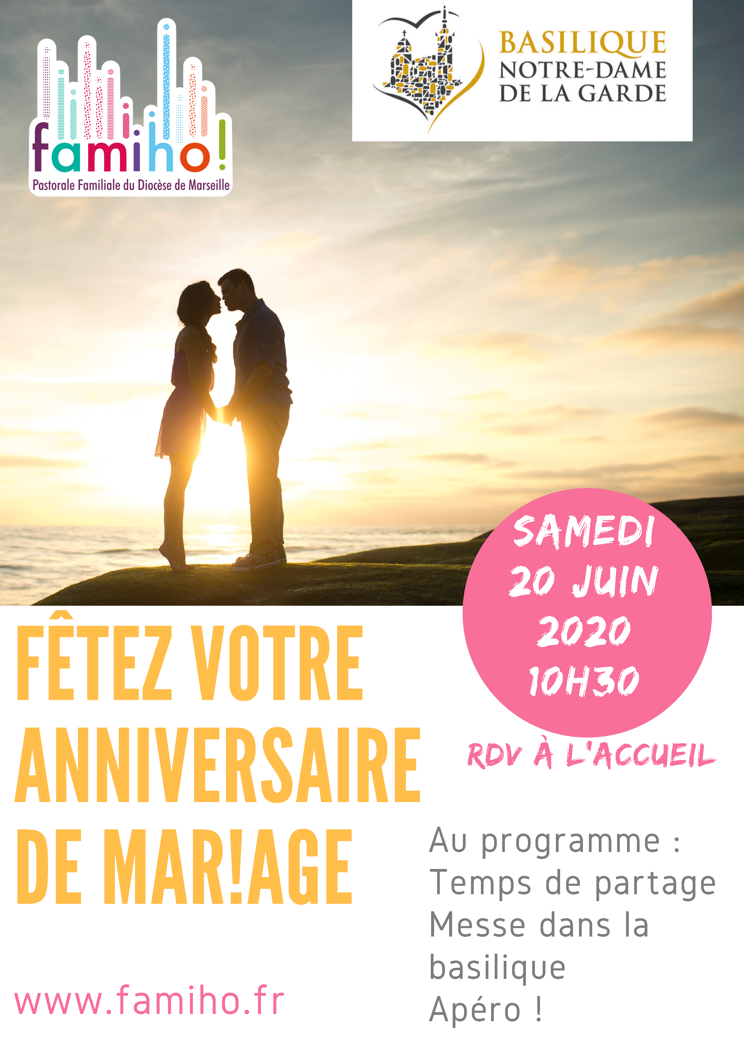 Fêter votre Anniversaire de Mar!age